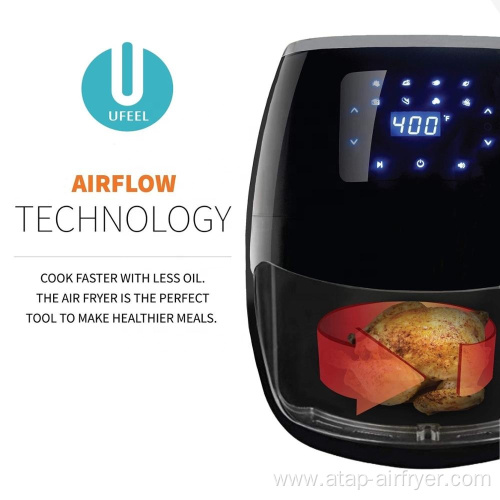 Temperature Control Electric Healthy Oil Free Air Fryer